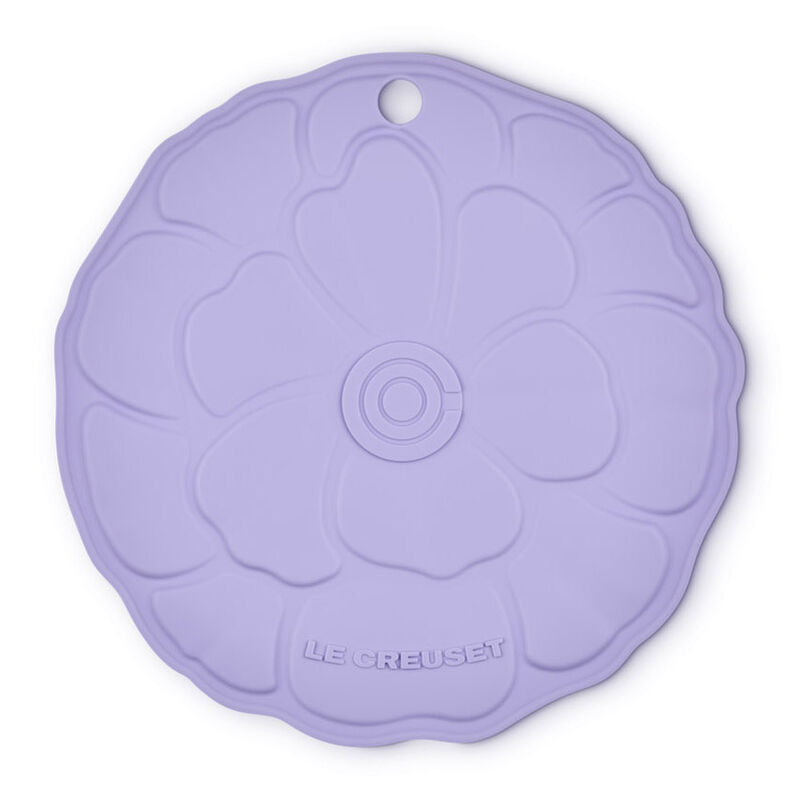 Le Creuset Silicone Petal Trivet  - Powder Purple image number 0